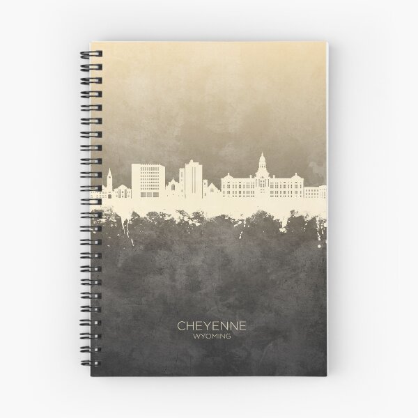 Item preview, Cheyenne Wyoming Skyline designed and sold by ArtPrints.
