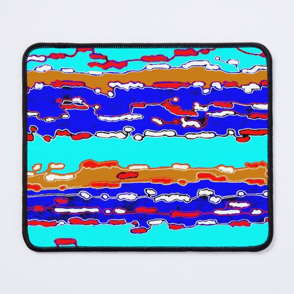 Item preview, Bush Ants Abstract Digital Var 12 solid background designed and sold by Heatherian.