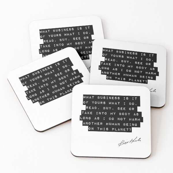 Item preview, Bill Hicks Quote - What Business? designed and sold by TheGenesisArk.