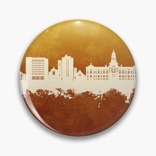 Item preview, Cheyenne Wyoming Skyline designed and sold by ArtPrints.