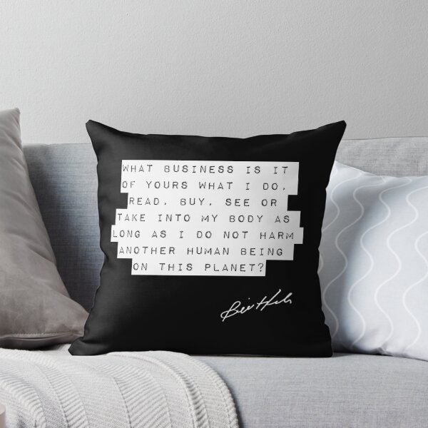 Item preview, Bill Hicks Quote - What Business? - 2 designed and sold by TheGenesisArk.