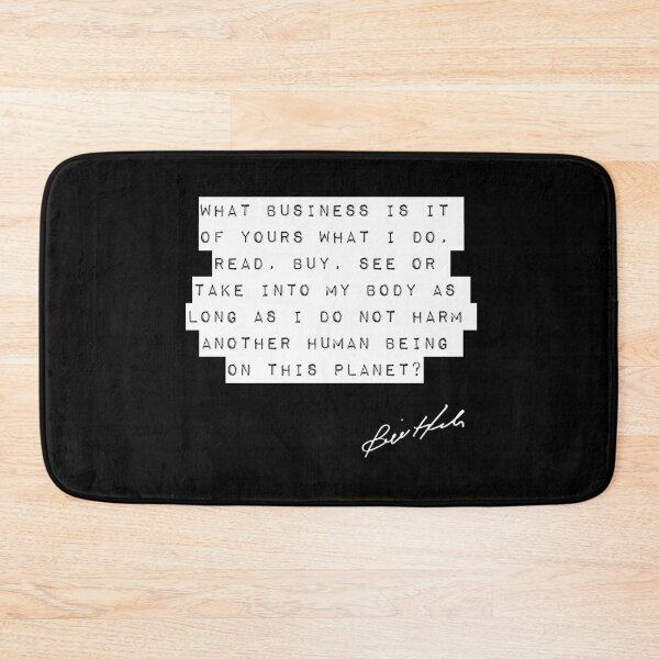 Item preview, Bill Hicks Quote - What Business? - 2 designed and sold by TheGenesisArk.