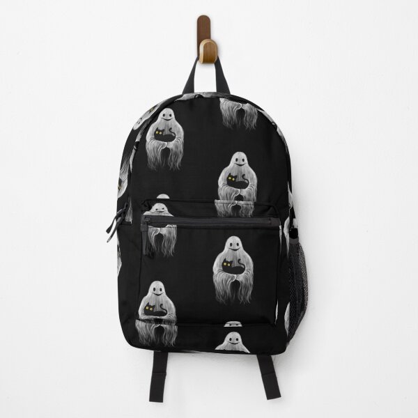 Item preview, Scary Ghost Holding A Black Cat designed and sold by Luan Huynh.