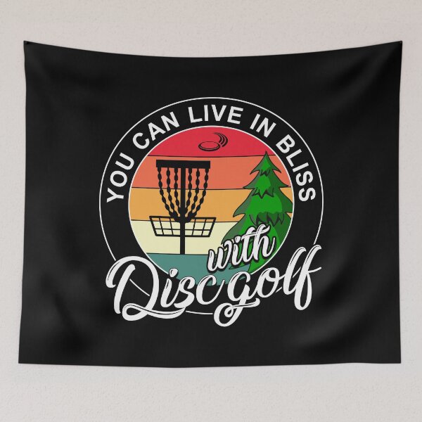 Item preview, You Can Live In Bliss With - Disc Golf designed and sold by DiscGolfArts.