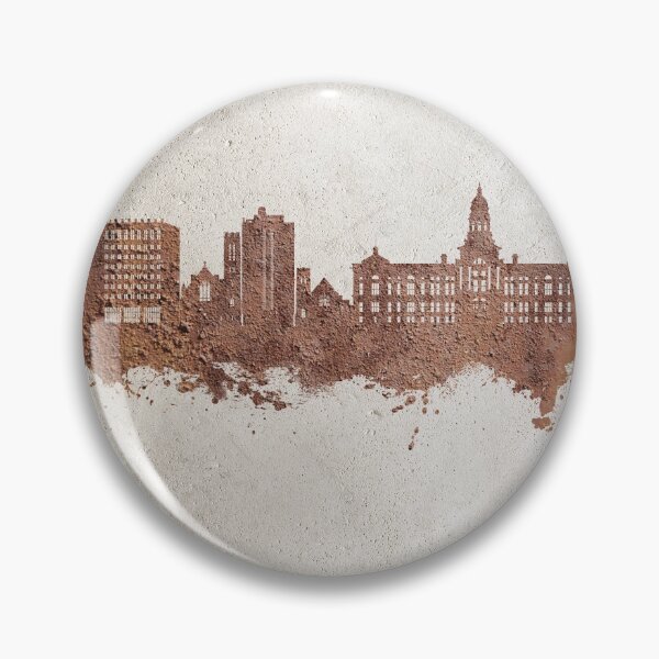 Item preview, Cheyenne Wyoming Skyline designed and sold by ArtPrints.