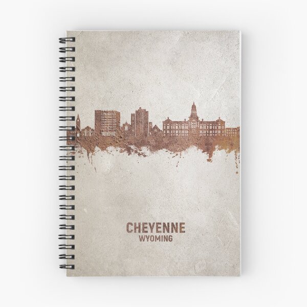 Item preview, Cheyenne Wyoming Skyline designed and sold by ArtPrints.