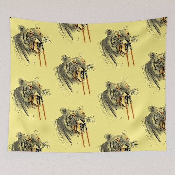 Item preview, Saber-toothed Tiger designed and sold by Tobe Fonseca®.