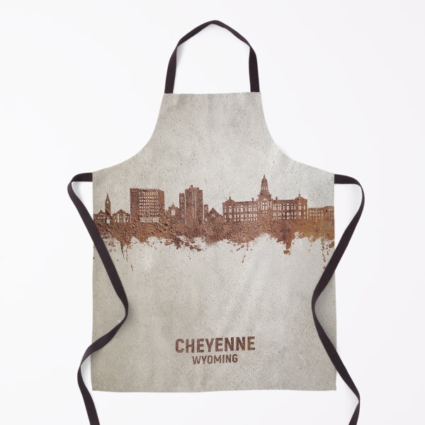 Item preview, Cheyenne Wyoming Skyline designed and sold by ArtPrints.