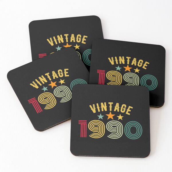 Item preview, Vintage 1990 Birthday design designed and sold by PlusAdore.