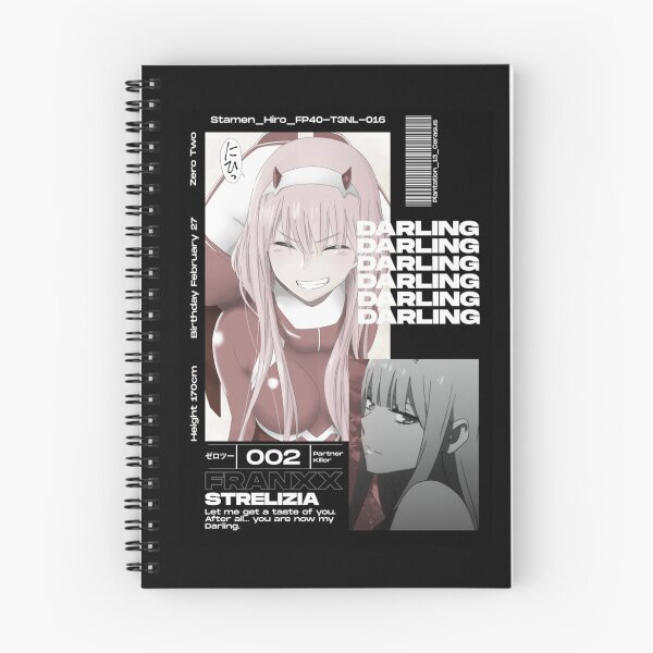 Item preview, Zero Two 02 Darling in the Franxx Aesthetic Anime Design designed and sold by TimHackl.