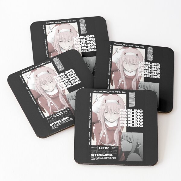 Item preview, Zero Two 02 Darling in the Franxx Aesthetic Anime Design designed and sold by TimHackl.