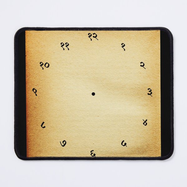 Item preview, Devanagari India- exotic clock designed and sold by NikitaAg.