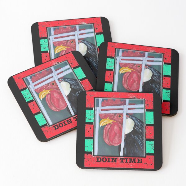 Item preview, Doin Time - Locked up Dads stay strong like this jail bird! designed and sold by LunaticPainter.