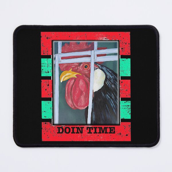 Item preview, Doin Time - Locked up Dads stay strong like this jail bird! designed and sold by LunaticPainter.