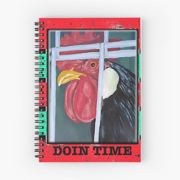 Item preview, Doin Time - Locked up Dads stay strong like this jail bird! designed and sold by LunaticPainter.