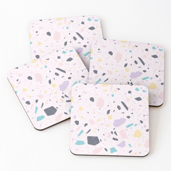 Item preview, Pop of Color Pink Terrazzo  designed and sold by thesnowwhyte.