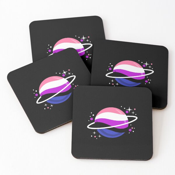 Item preview, Genderfluid Space Planet Genderfluid Pride designed and sold by kandelal.