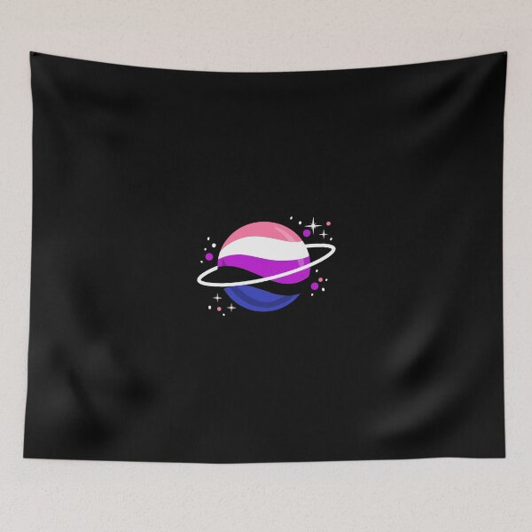 Item preview, Genderfluid Space Planet Genderfluid Pride designed and sold by kandelal.