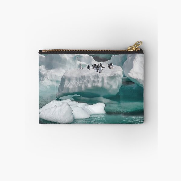 Item preview, Penguins on the ice floe designed and sold by OrionPhotograph.