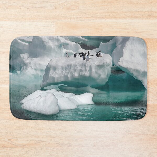Item preview, Penguins on the ice floe designed and sold by OrionPhotograph.