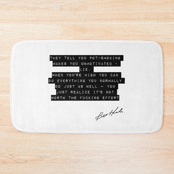 Item preview, Bill Hicks Quote - Pot Smoking designed and sold by TheGenesisArk.