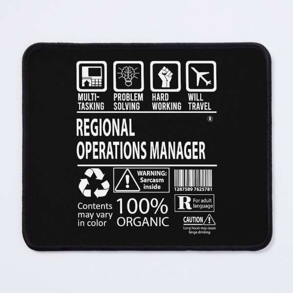 Item preview, Regional Operations Manager T Shirt - MultiTasking Certified Job Gift Item Tee designed and sold by politevann.