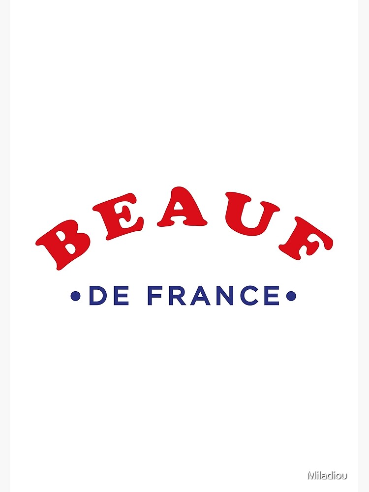 Beauf from France Greeting Card by Miladiou
