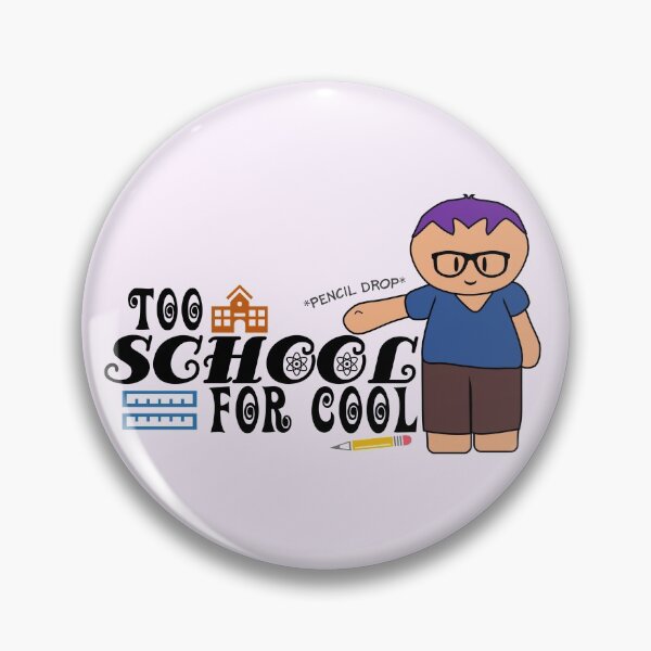 Item preview, Too School For Cool - Back To School (2 : Light) designed and sold by the-krisney-way.