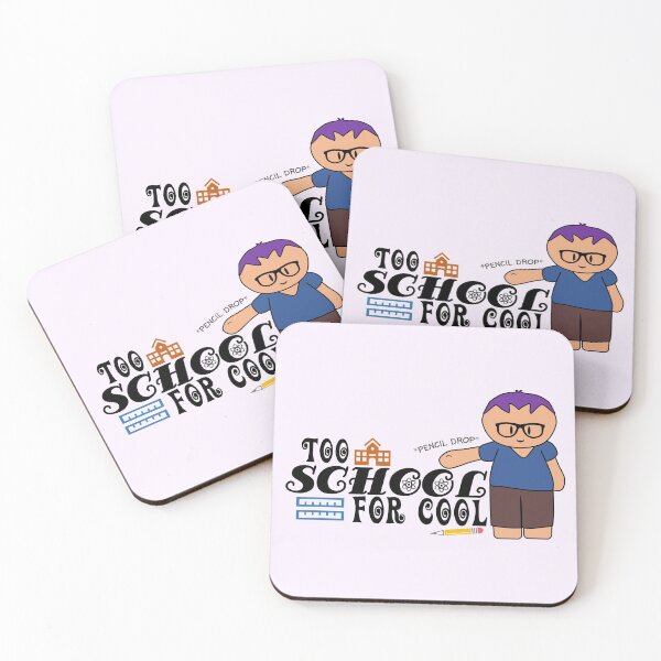 Item preview, Too School For Cool - Back To School (2 : Light) designed and sold by the-krisney-way.