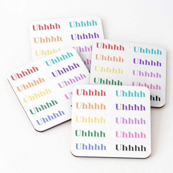 Item preview, Uhhhh Rainbow Color Sticker Pack designed and sold by CaitU.