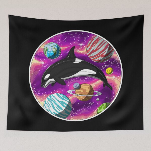 Item preview, Psychedelic Orca Whale designed and sold by underheaven.