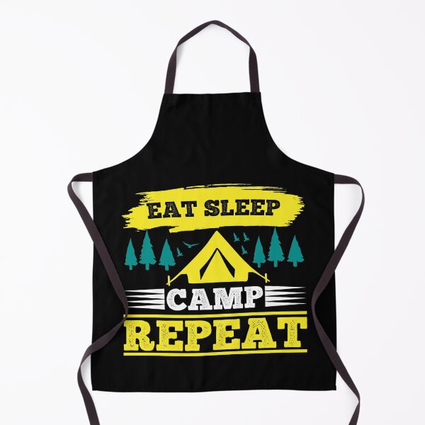 Item preview, Eat sleep camp repeat designed and sold by Zexten.