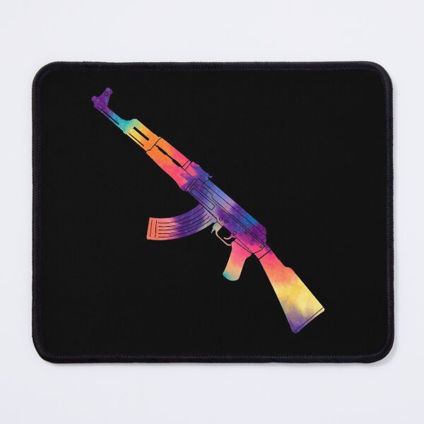 Item preview, AK47 Kalashnikov Tie Dye Trippy Psychedelic Design designed and sold by SoccaTamam.
