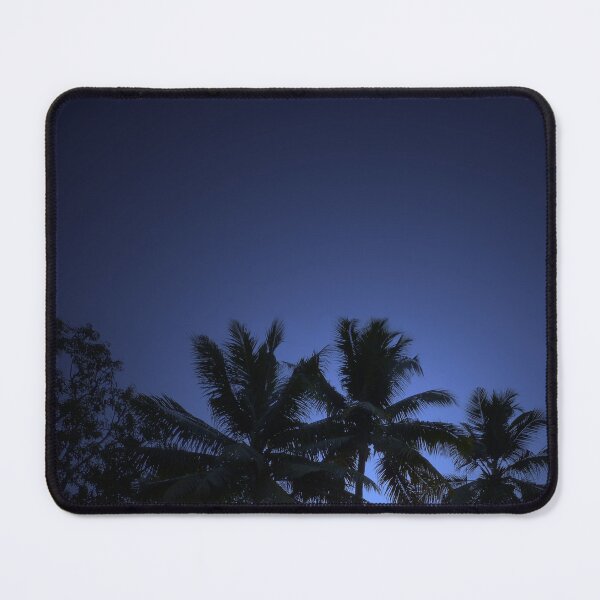 Item preview, Vintage Tropical Coconut Palm Trees Night Moonlight designed and sold by worldways.