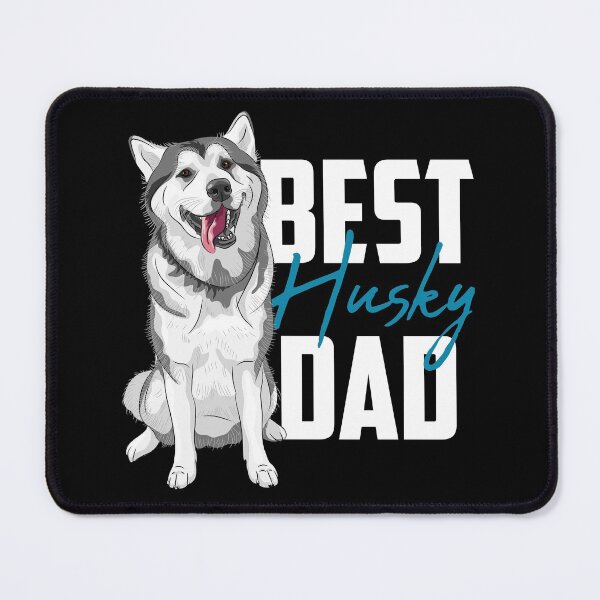 Item preview, Best Siberian Husky Dad Black designed and sold by SoccaTamam.