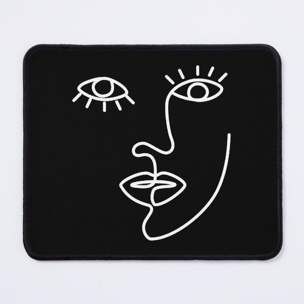 Item preview, Ethnic Woman Face One Line Modern Minimalism designed and sold by SoccaTamam.