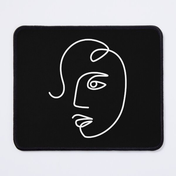 Item preview, Ethnic Woman One Line Art Drawing designed and sold by SoccaTamam.