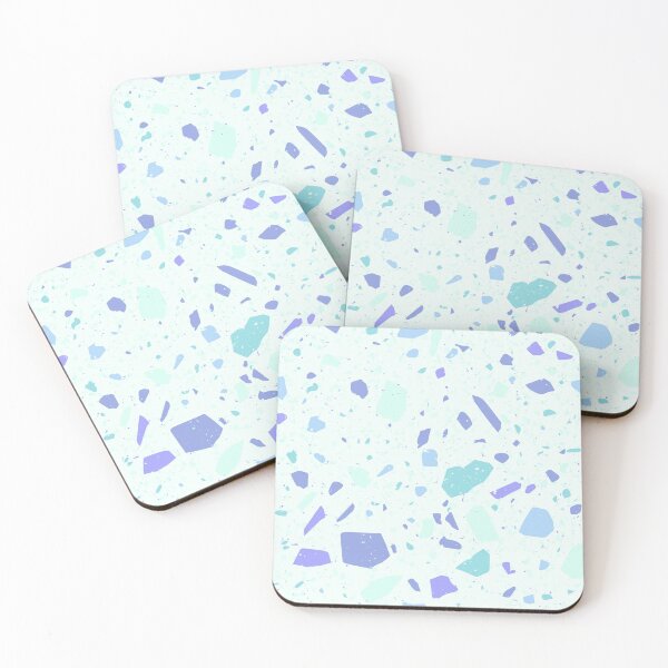 Item preview, Pop of Color Blue Terrazzo  designed and sold by thesnowwhyte.