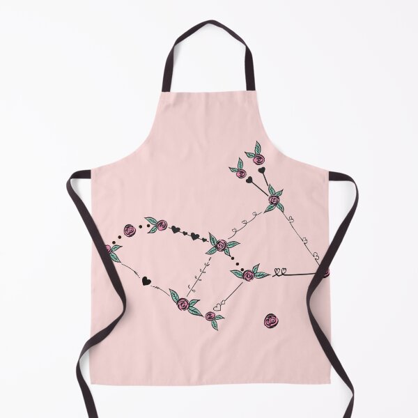 Item preview, Lepus (Hare) Constellation Roses and Hearts Doodle designed and sold by EndlessDoodles.