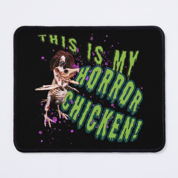 Item preview, This Is My Horror Chicken in Space! | Zombie Halloween Horror Jesus Creepy Jesus Easter Creepy Agnostic Creepy Atheist Secular Chicken Humor Idea TM11 designed and sold by triciakitty.