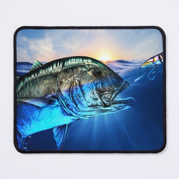 Item preview, Giant Trevally and popper designed and sold by Paul Kyriakides.