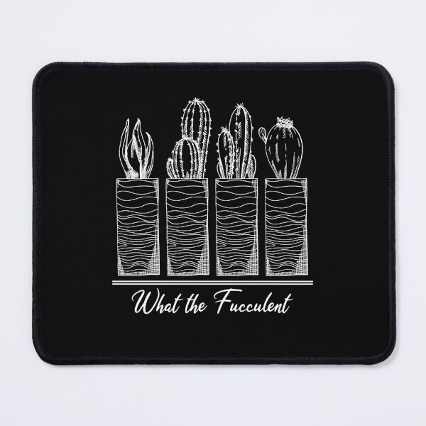 Item preview, What The Fucculent Funny Succulent Quote designed and sold by SoccaTamam.