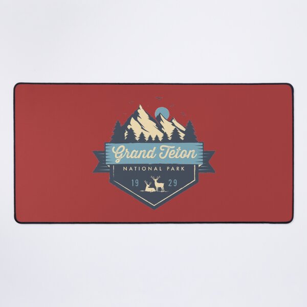 Item preview, Grand Teton National Park Cool Vintage Mountain designed and sold by LorineWei.