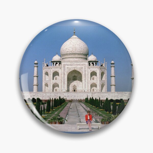 Item preview, Princess Diana at Taj Mahal / Happy Independence Day India designed and sold by fairytree.