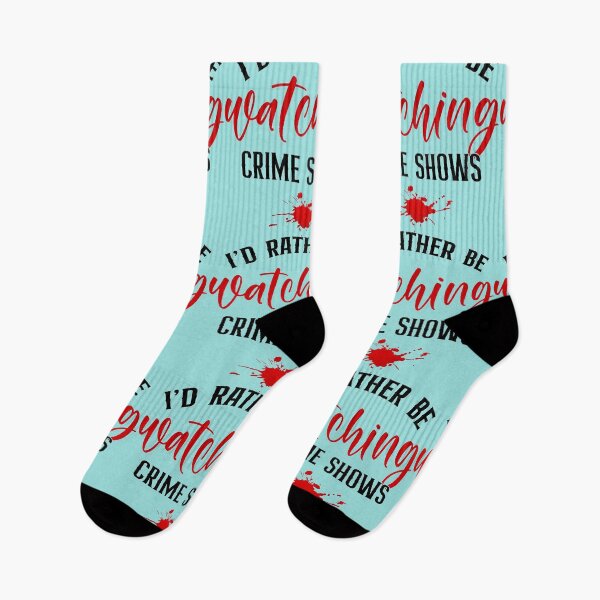 Item preview, I'd Rather Be Watching Crime Shows designed and sold by CristalleLisa.