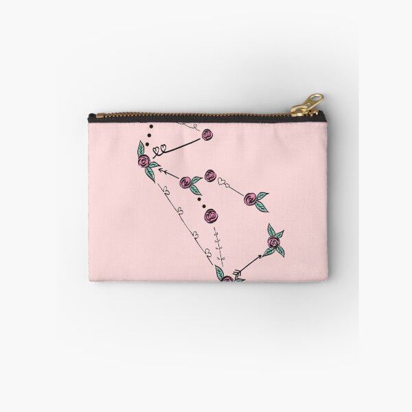 Item preview, Lupus (Wolf) Constellation Roses and Hearts Doodle designed and sold by EndlessDoodles.