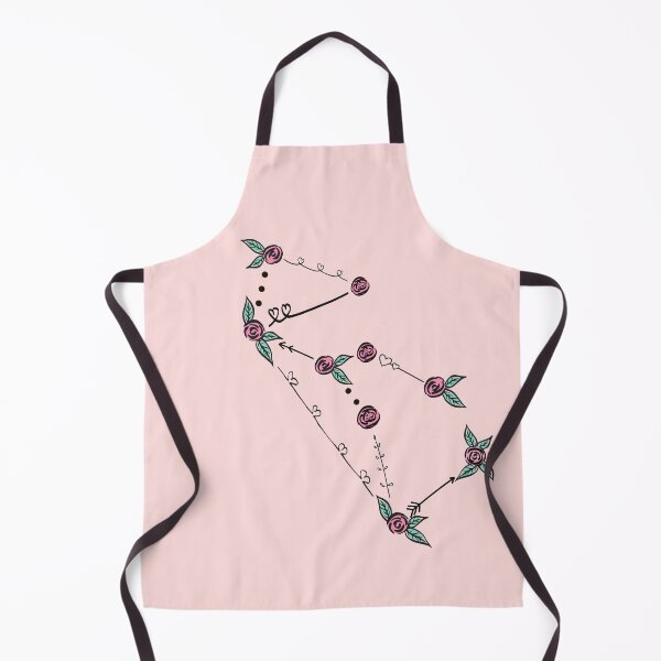 Item preview, Lupus (Wolf) Constellation Roses and Hearts Doodle designed and sold by EndlessDoodles.