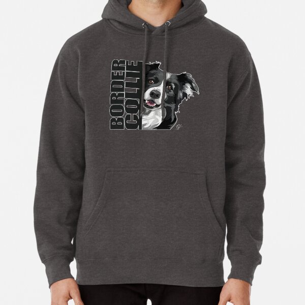 Border Collie Huetehund dog dogs Pullover Hoodie
