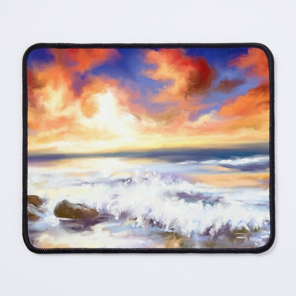 Item preview, Waves at sunset  designed and sold by Mikko Tyllinen.
