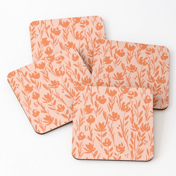 Item preview, Orange Watercolour flowers designed and sold by gabrielleneil.